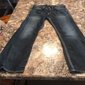 Silver men’s jeans. Zac size 31/32